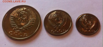 1,2,5 копеек BUNC 1977г. до 19.11.16г. - 1977-3