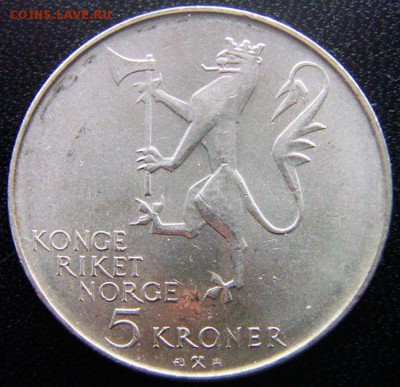 Норвегия_5 крон 1978 "350 лет норвежской армии"; 13.11_22.06 - 12788