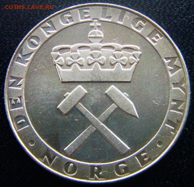 Норвегия_5 крон 1986 "300 лет монетному двору"; 13.11_22.07м - 12785