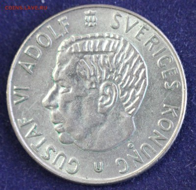С 1 руб.  ШВЕЦИЯ 1 крона  1963г. UNC ГУСТАВ-АДОЛЬФ до 19.11 - IMG_3705.JPG