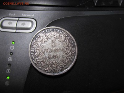 5 франков 1851 на подлинность - IMG_3477