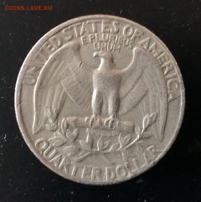 Квотер США 1966г - image