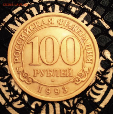 100 рублей 1993г. Шпицберген Красивая до 17.11.16 в 22:30 - image