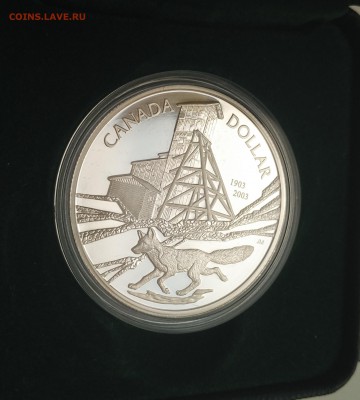Канада 1$ 2003 Лисица, Кобальт (19.11) с рубля - IMG_20161114_105945