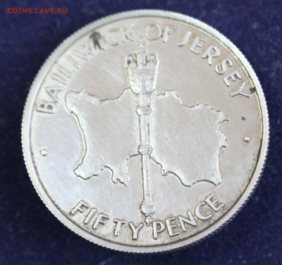 С 1 руб. JERSEY 50 пенсов 1972г. 25-летие СВАДЬБЫ до 21.11 - IMG_3757.JPG