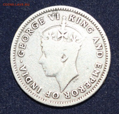 С 1 руб. БРИТАНСКАЯ GUIANA 4 пенса 1940г.  до 21.11 в 22-00 - IMG_3744.JPG