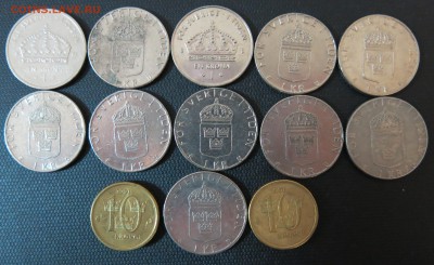Монеты Швеции на сумму 31 крона (по курсу) до 21.11.2016 - Швеция2
