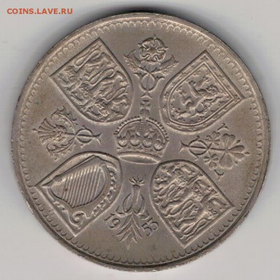 Великобритания крона 1953 Коронация 21.11 в 22ч (Г955) - 4-вел53б