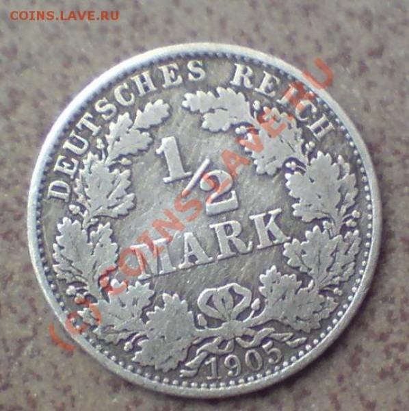 2 mark 1905. Сколько стоит? - half mark