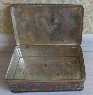 коробка жестяная из под конфет 20-х гг, ХХ века - IMG_5136.JPG