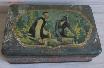 коробка жестяная из под конфет 20-х гг, ХХ века - IMG_5133.JPG