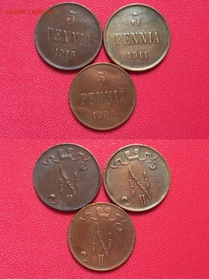 5 пенни, 1908-11-16 годов. 3 шт. - IMG_7712.JPG