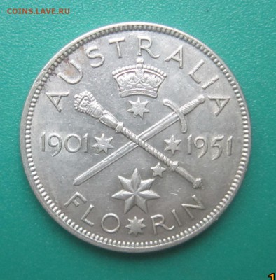 1 Флорин 1951 Австралия до 20.11.16г в 22-00 по мск - Безымянный