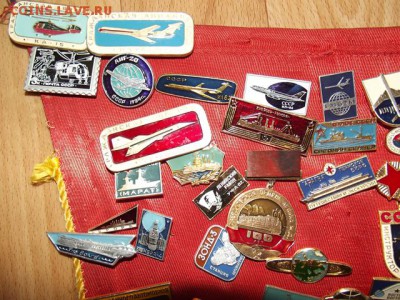 274 значка СССР  на большом вымпеле - DSCF5349-1.JPG