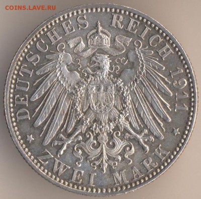 Коллекционные монеты форумчан , Кайзеррейх 1871-1918 (2,3,5) - 57