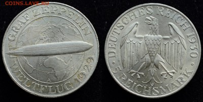 ФИКС - 3 и 5 марок Веймар  ---23-11-16 в 22-00--- - 5марок1930_Цеппилин_1_1