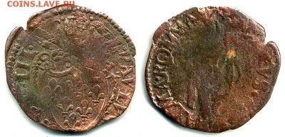 Павел III - Ватикан 1 кватрино 1534 Mint Macerata (Marche) Ref CNI 74-82