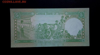 Сирия 5 фунтов 1991 unc до 25.11.16. 22:00 мск - Сирия 5-91 - 1