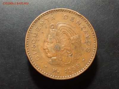 Мексика 50 сентаво 1956 - image