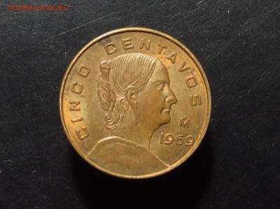 Мексика 5 сентаво 1969 - image