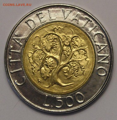 Ватикан, БИМ 500 Лир 1989  (22.11) - P1010271.JPG