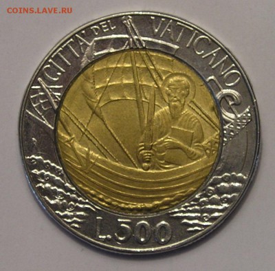 Ватикан, БИМ 500 Лир 1985 (22.11) - P1010281.JPG