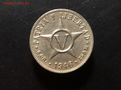 Куба 5 сентаво 1946 - image