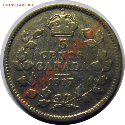 L64 5¢ Канада 1917 VG до 06.01 в 22°° - L64 5c Canada 1917 VG_2