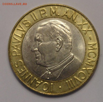 Ватикан, БИМ 1000 Лир 1998 (22.11) - P1010285.JPG