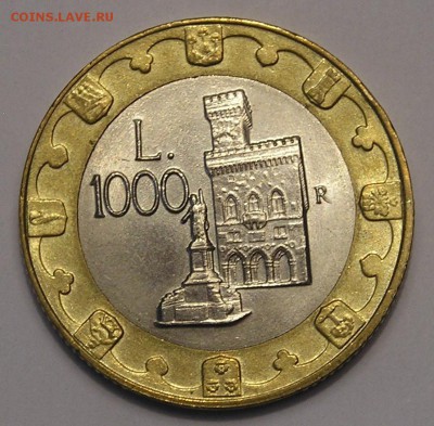 Сан-Марино , БИМ 1000 Лир 1997 (22.11) - P1010294.JPG