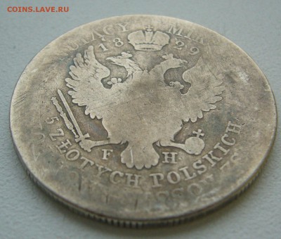 5 злотых 1829 г. FH на оценку - P1360457.JPG