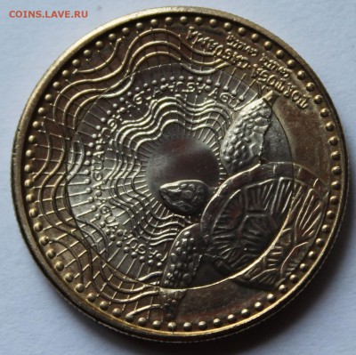 Колумбия 1000 песо 2012. Черепаха. БИМ. UNC - 8
