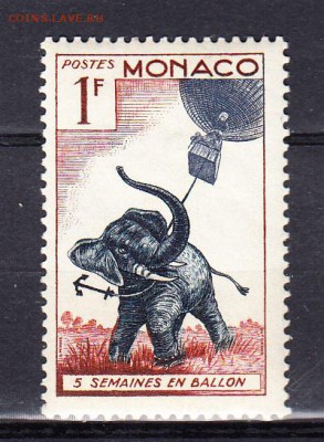 Монако 1955 1м слон - 344