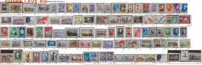 СССР. ФИКС. Гашеные марки до 1961 г. - 5.Гашеные марки 1950-1960