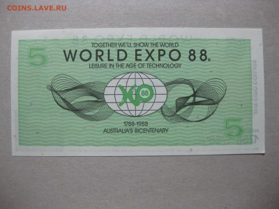 АВСТРАЛИЯ, 5 долларов 1988г(ЭКСПО)!до 23.11.2016 - IMG_7441.JPG