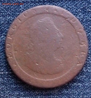 2 пенса 1797(колесо от телеги) с рубля,до 23.11. - iAbT0My7AhQ