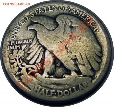 L37 Half Dollar США 1917D Rev. mint. G до 06.01 в 22°° - L37 USA HALF_Reverse Mintmark 1917D G_2