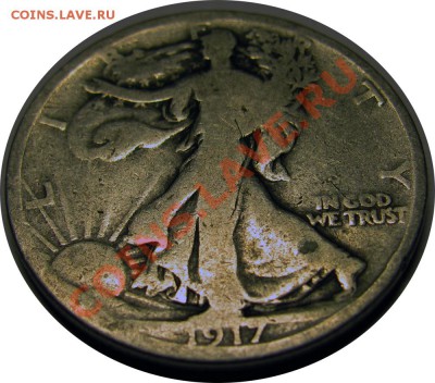 L37 Half Dollar США 1917D Rev. mint. G до 06.01 в 22°° - L37 USA HALF_Reverse Mintmark 1917D G_1