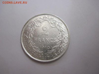 2 франка Бельгия 1910 до 23.11.16 - IMG_6278.JPG
