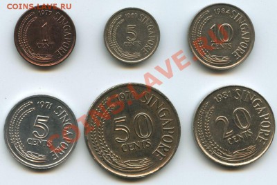 Сингапур 6 монет 1967-84г. до  4.01.11г.  20ч.00м. - File0610