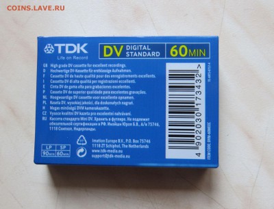 ВИДЕОКАССЕТА TDK miniDV  в уп.  до 23.11.  22-00 мск - к_2