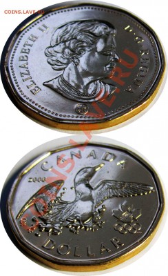Монеты Канады, пополняемая тема - 1 Dollar Canada 2008_c