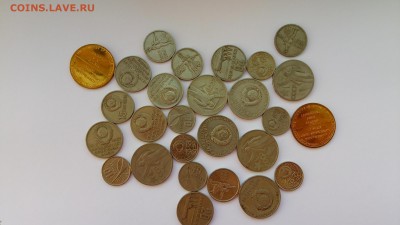 юбилейные копейки СССР 25 шт с 200!!! до 26.11.2016 22:00мск - P61120-142334