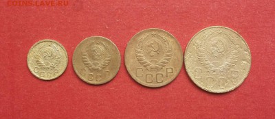 1,2,3,5 копеек 1938 хорошие! до 28.11 блиц - 1938 хор 1 2