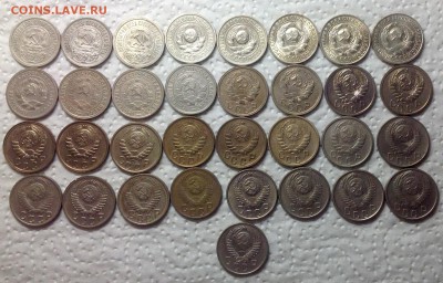 Погодовки пятиалтынников 1921-1957 - image