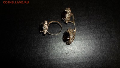 Серьги и кольцо серебро с топазом до 24.11 22.00мск - Серьги и кольцо серебро с топазом-4.JPG