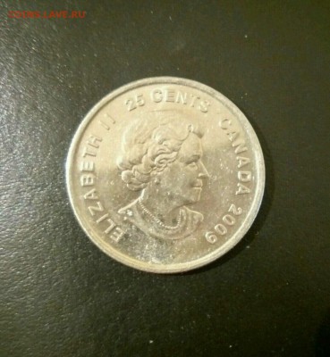 Elizabeth II 25 cents Canada 2009 Women's HOCKEY Feminin - XRKk15oPMwU
