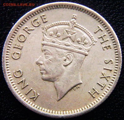Британская Малайя_10 центов 1948; до 23.11_22.03мск - 12453