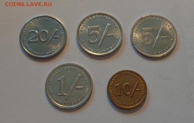 СОМАЛИЛЕНД - ЖИВОТНЫЕ набор 5 шт. до 29.11, 22.00 - Сомалилэнд набор 5 шт животные_1
