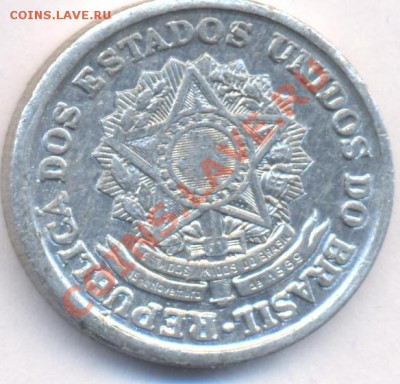 Бразилия 1 крузейро.1961 г.До 6.01.11 г. 20-00 МСК. - Бразилия.1
